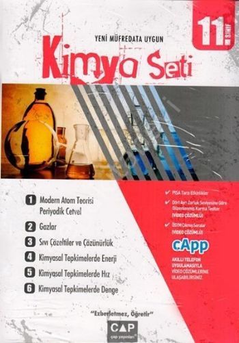 11.Sınıf Anadolu Kimya Seti -2019-20, Çap Yayınları