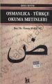 Osmanlıca-Türkçe Okuma Metinleri - Orta Seviye-7 - Hasan Babacan
