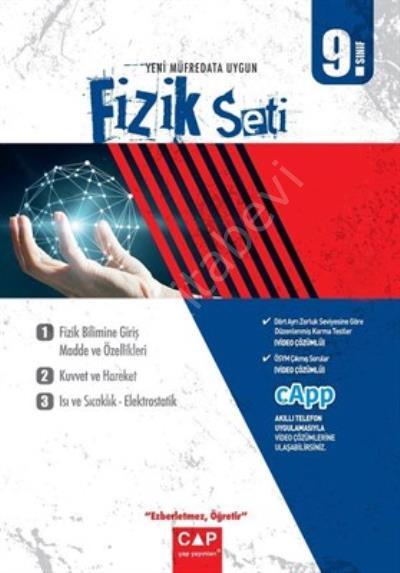 9.Sınıf Anadolu Fizik Seti - 2019-20, Çap Yayınları