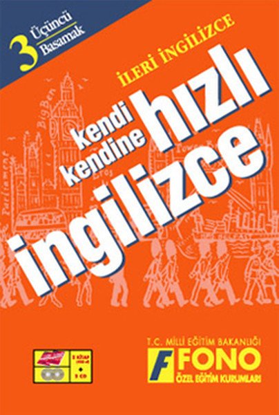 Fono Kendi Kendine Hızlı İngilizce 3. Basamak 2 Kitap2 Cd