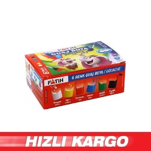 Fatih 12 Renk Guaj Boya