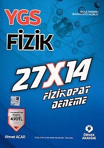 Örnek Akademi YGS Fizik 27x14 Fizikopat Deneme