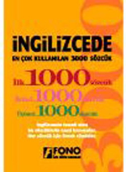 Fono İngilizcede En Çok Kullanılan 3000 Sözcük
