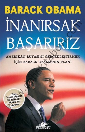 İnanırsak Başarırız, Barack Obama, Pegasus Yayınları