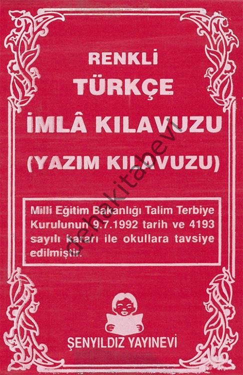 Renkli Türkçe İmla Kılavuzu (Yazım Kılavuzu)