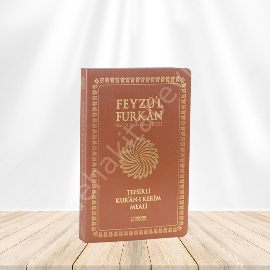 Feyzü'l Furkan Tefsirli Kur'an-ı Kerim Meali (Orta Boy - Sadece Meal - İNCE KAPAK) TABA