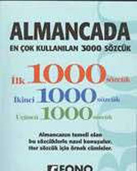 Fono Almancada En Çok Kullanılan 3000 Sözcük