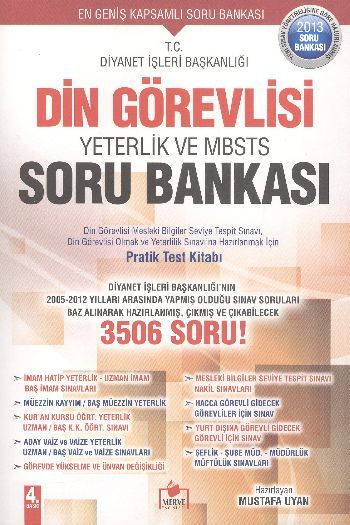 Din Görevlisi Yeterlilik Sınavı Soru Bankası, Merve Yayınları