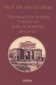 Tanzimattan Sonra Türkiyede İlim ve Mantık Anlayışı, Prof. Dr. Necati Öner