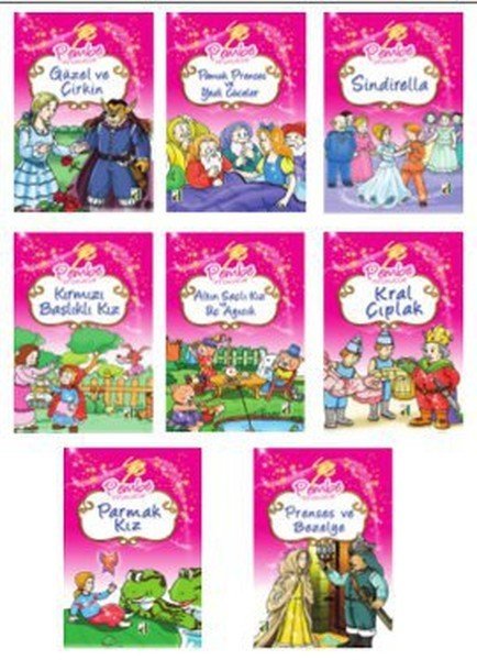 Pembe Masallar Dizisi (8 Kitap) 1.Sınıf, Damla Yayınevi