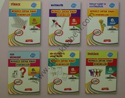 8. Sınıf Merkezi Ortak Sınav Denemeleri 2.Dönem, Gönül Yayıncılık