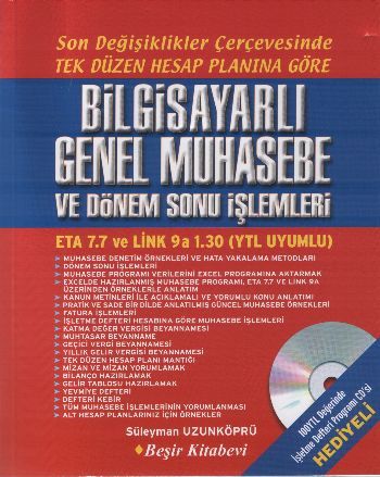 Bilgisayarlı Genel Muhasebe ve Dönem Sonu İşlemleri, Beşir Kitapevi