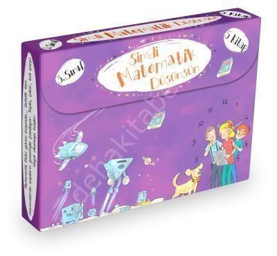 3.Sınıf Şimdi Matematik Düşünsün (5 Kitap + Etkinlik), Kukla Yayınları