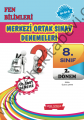 8. Sınıf Merkezi Ortak Sınav Denemeleri Fen Bilimleri 2. Dönem