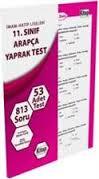 11. Sınıf Arapça Yaprak Test 800 soru /, Kitap Dünyası Yayınları