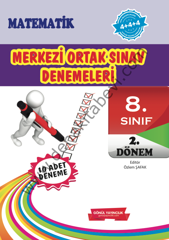 8. Sınıf Merkezi Ortak Sınav Denemeleri Matematik 2.Dönem