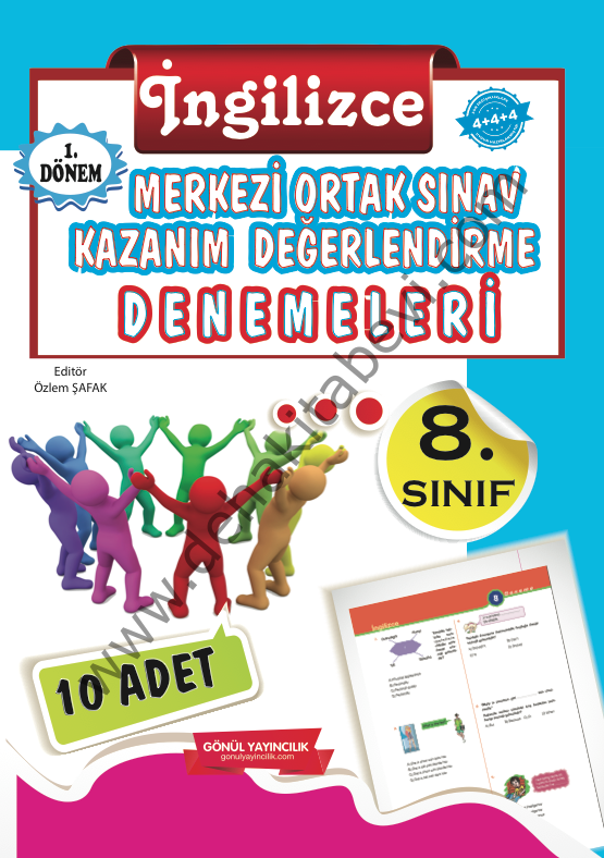 8. Sınıf Merkezi Ortak Sınav Denemeleri İngilizce 1.Dönem