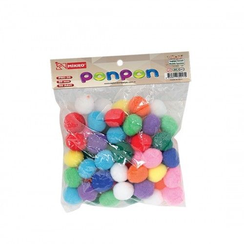 MİKRO PNC 30 30MM PONPON (50 ADET)