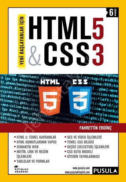 Yeni Başlayanlar İçin HTML5 CSS3, Pusula Yayıncılık