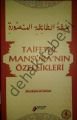 Taifetul Mansuranın Özellikleri, Ebu Basir et-Tartusi, Şehadet yayınları