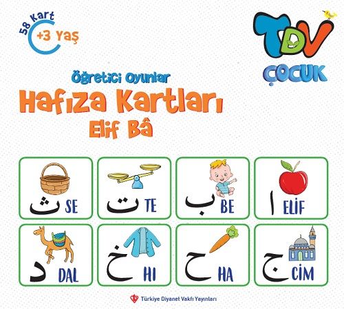 Öğretici Oyunlar Hafıza Kartları Elif Ba 58 Kart