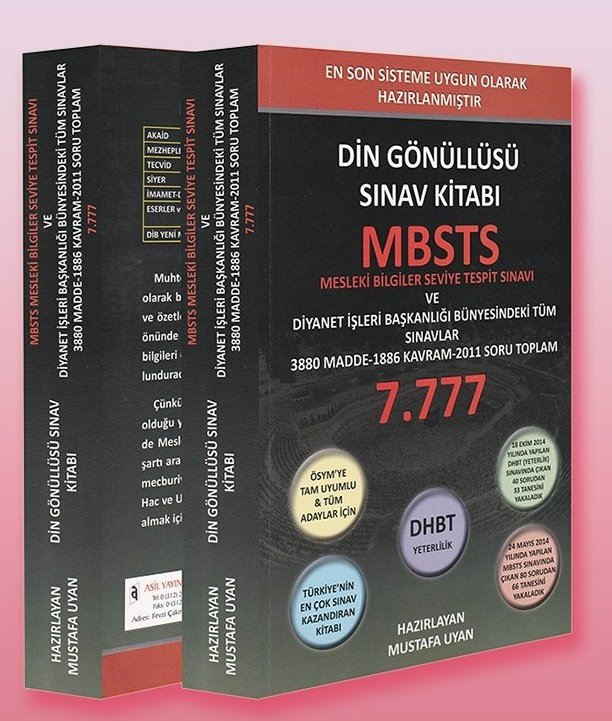 MBTSTS- DHBT Yeterlilik Sınavı 7777 Soru, Mustafa Uyan