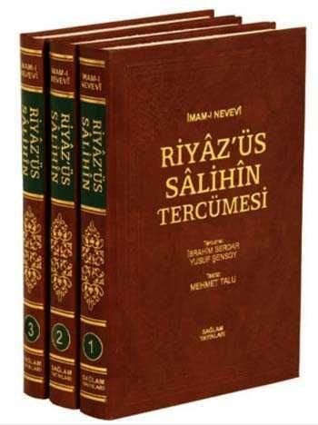 Riyazüs Salihin Tercümesi, 3 Cilt, İthal Kağıt, Büyük Boy, Sağlam Yayınevi