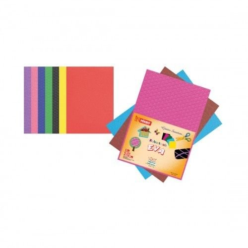MİKRO EVA 008 2MM 20X30 CM KABARTMALI 10 RENK 1O LU