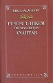 Fususul Hikem Okumaları İçin Anahtar, Ebul Ala Afifi