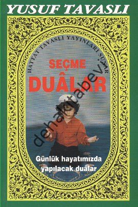 Seçme Dualar (Dergi Boyu)-D23, Tavaslı Yayıncılık