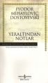 YERALTINDAN NOTLAR (K.KAPAK), İş Bankası Yayınları