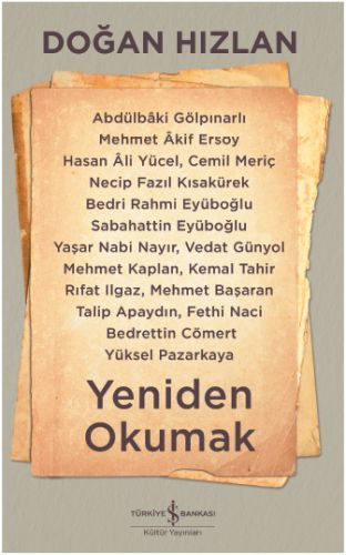 Yeniden Okumak, Doğan Hızlan