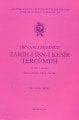 Şirvanlı Mahmud Tarih i İbn i Kesir Tercümesi 4. Cilt 1. Kısım