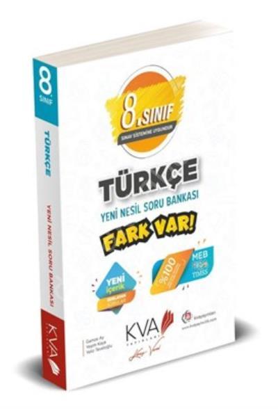 8. Sınıf Türkçe Yeni Nesil Soru Bankası, Kva Yayınları