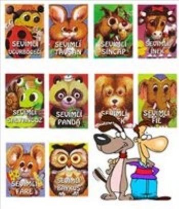 Sevimli Hayvanlar Dizisi (10 Kitap) 1.Sınıf