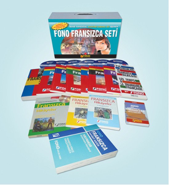 Fono Fransızca Seti 13 Kitap 7 Cd