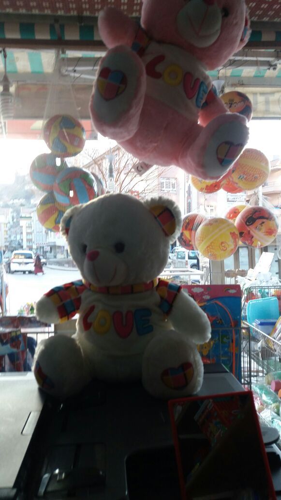 Peluş Ayıcık- Love Yazılı