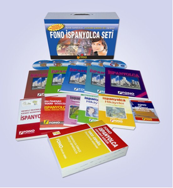 Fono İspanyolca Seti 13 Kitap 6 Cd