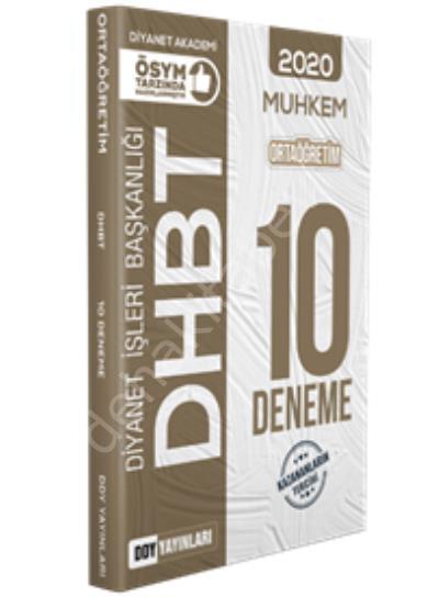 2020 DHBT 2 Muhkem Serisi Ortaöğretim Tamamı Çözümlü 10 Deneme, Ddy Yayınları