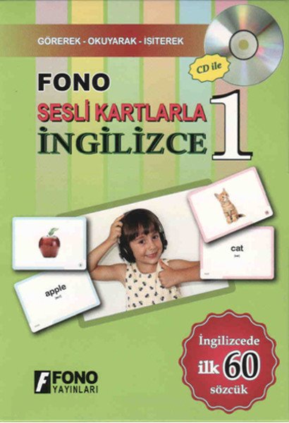 Fono Sesli Kartlarla İngilizce 1 Cd Ekli