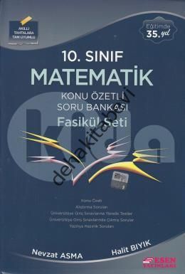 Esen 10. Sınıf Matematik Konu Özetli Soru Bankası Fasikül Seti