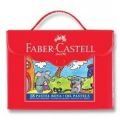 Faber-Castell Plastik Çantalı Pastel Boya 18`Li