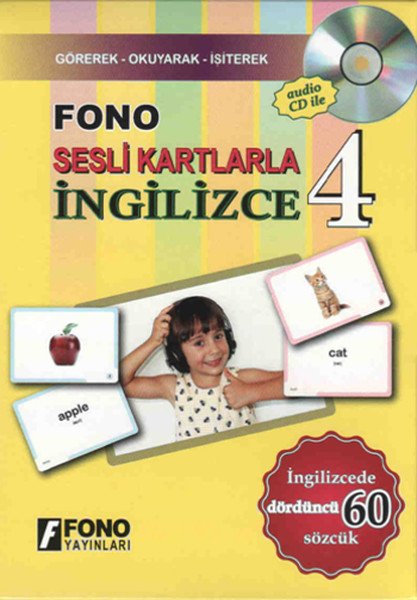 Fono Sesli Kartlarla İngilizce 4 Cd Ekli