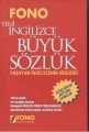 Fono Yeni İngilizce Büyük Sözlük Yaşayan İngilizcenin Sözlüğü