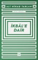 İkbale Dair, Ali Nihad Tarlan
