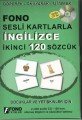 Fono Sesli Kartlarla İngilizce İkinci 120 Sözcük Cd'li