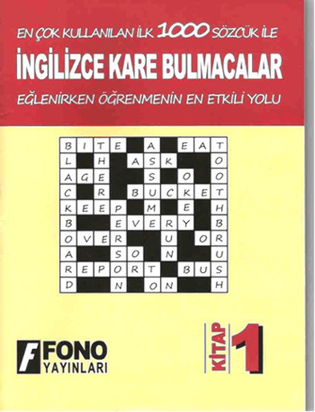 Fono İngilizce Kare Bulmacalar 1
