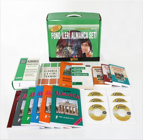 Fono Fono İleri Almanca Seti 12 Kitap6 Cd