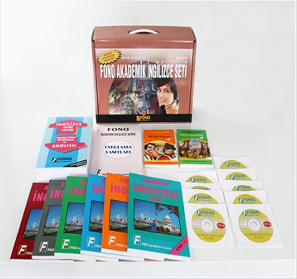Fono Fono Akademik İngilizce Seti 10 Kitap9 Cd