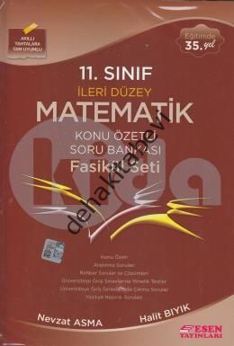 Esen 11. Sınıf İleri Düzey Matematik Konu Özetli Soru Bankası Fasikül Seti